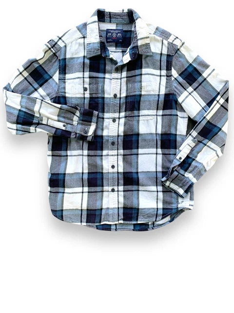 American Outfitters Mens Large Long Sleeve Prep fit button down 94185