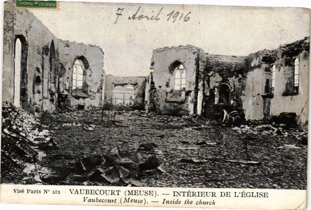CPA Vaubecourt - Intérieur de l'Église (240618)