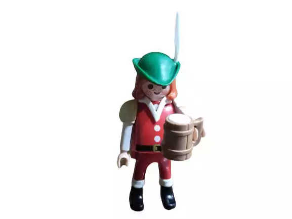 Cust0  Playmobil Figura  Gambrinus