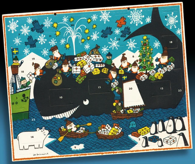photo n°1 : Beau calendrer de l'avent tradtonnel modèle L