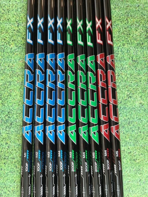 Accra FX 3.0 200 Series Golf Shafts – Custom Choose Club, Weight & Flex (New)