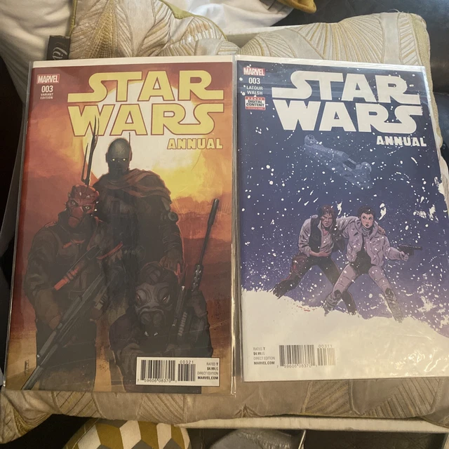 Marvel Comics Star Wars Annual #3 Cover A & Reis Variant Cover 1St Prints