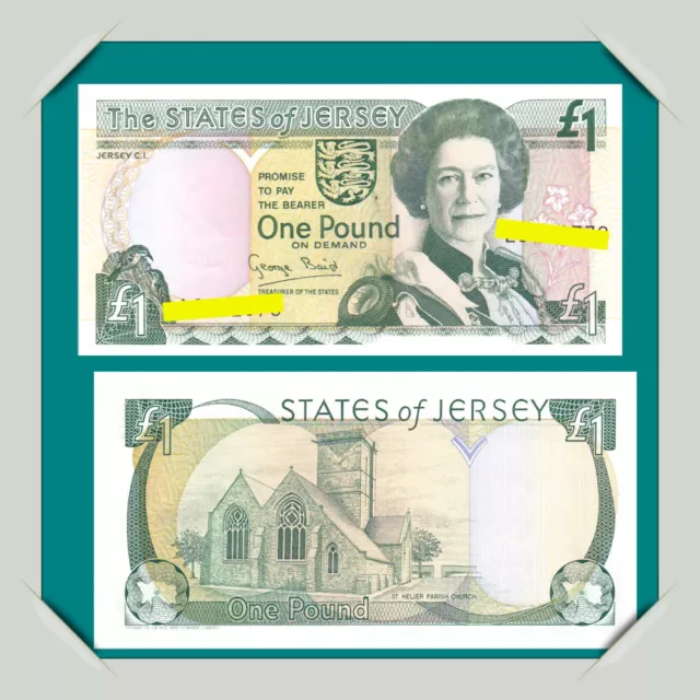 Jersey 1 Pound 1993 UNC. P. 20a   6595+48065