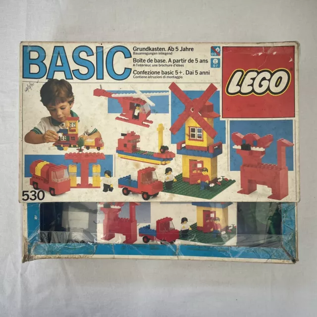 LEGO Basic 2229 Universal Building Set Bin, Items Incl. Tyres 