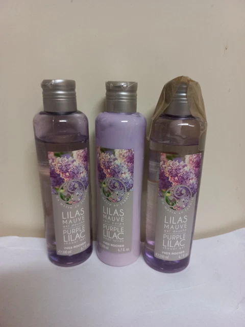Yves Rocher - 6 Mini Gels Douche Parfumés : Argan, Flower Party, Hello, Litchi, Magnolia, Vanille - 50 Ml Chacun