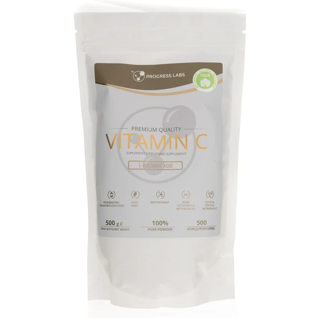 Vitamine C Acide Ascorbique E300 - 10 Sachets De 500g (5kg Total) - Qualité Alimentaire Buxtrade