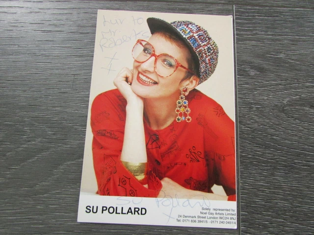 Su Pollard Hi Di Hi You Rang M'Lord Original Hand Signed Promotional Photo