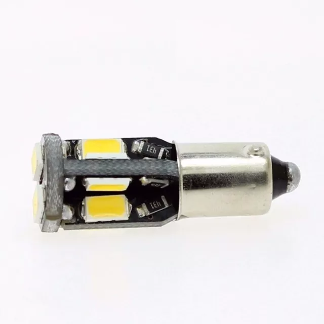 BAX9S H6W LED Auto Glühbirne Tür Seite CANBUS superhell 10SMD von 5730 Lichtern 12V UK 3