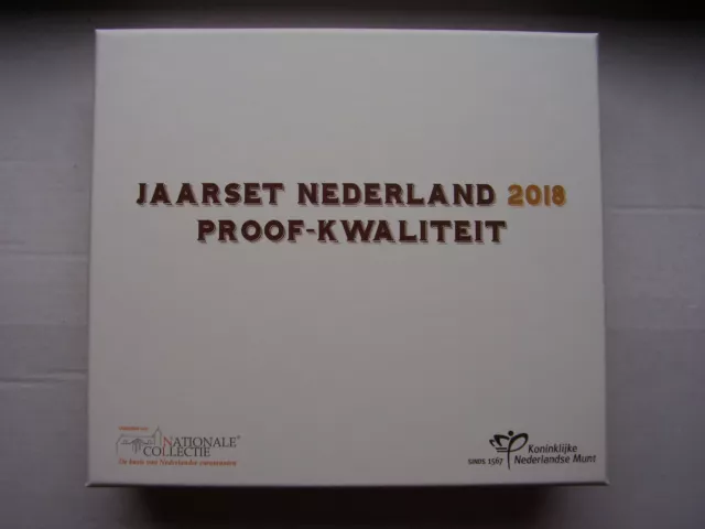 KMS 2018 PP  Niederlande - Den Haag ( 1ct. - 2 Euro + 2 Euro  coloriert )