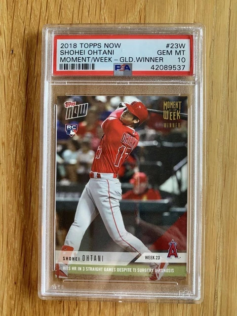 その他 Topps Shohei Ohtani Gold Rookie PSA 10 2018 TOPPS SHOHEI OHTANI GOLD PITCHING RC #700 PSA 10 GEM