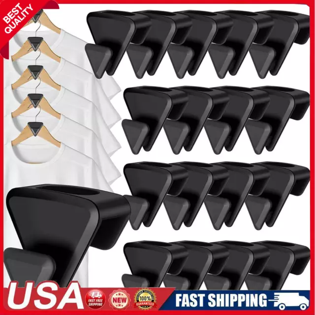 Space Triangles AS-SEEN-ON-TV, Creates Up to More Closet Space 1-18pcs