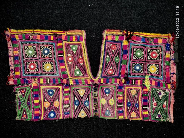 Banjara Vintage Embroidery tribal ethnic Antique Afghani handmade boho Patch 11