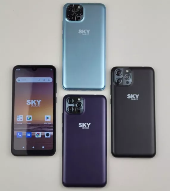 SKY Devices Elite A63 - 16GB - (GSM Unlocked) Dual SIM Android Smartphone