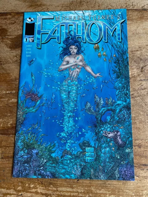 Fathom #1 Top Cow Comics 1998 Michael Turner Art w