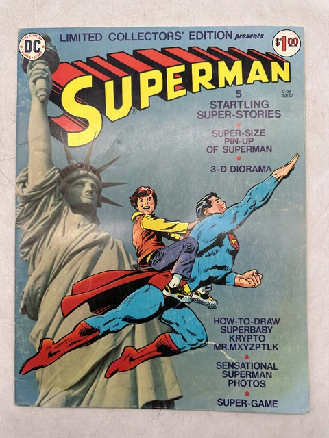 Limited Collectors' Edition C-38 Superman DC Comics 1975 F-