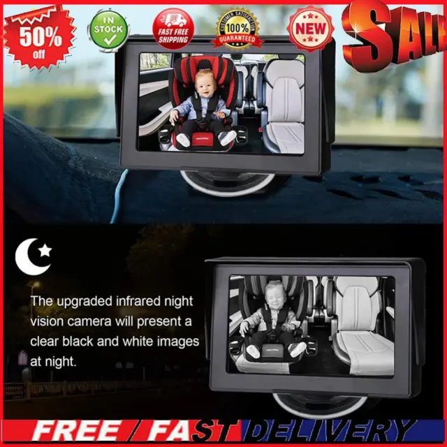 Monitor vista posteriore auto bambino auto display specchietti display display pieghevole 4,3 pollici