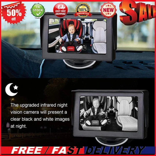 Monitor vista posteriore auto bambino auto display specchietti display display pieghevole 4,3 pollici