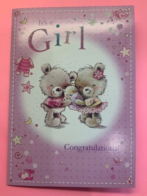 Carte Felicitations Naissance Fille A Vendre Picclick Fr