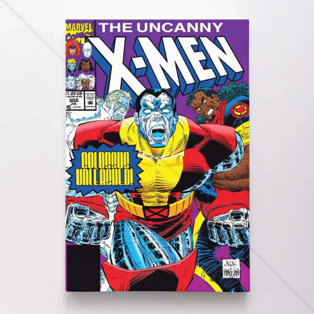 Uncanny X-Men Poster Canvas Vol 1 #302 Xmen Marvel Comic Book Art Print
