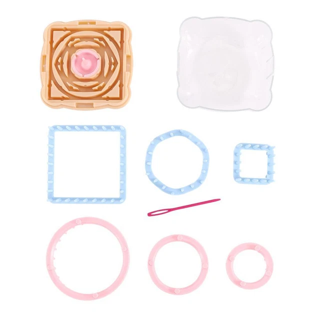 Home Wool Needle Knit Knitted Toy Knitting Loom Craft Tool Daisy Pattern Maker