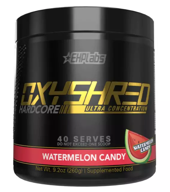 EHPlabs Oxyshred Hardcore | Fat burner Oxy Shred | Weight loss | Energy | Hyper.