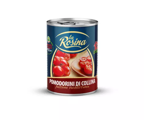 12x La Rosina Pomodorini Ciliegini Kirschtomaten 100% italienische Tomaten 400g