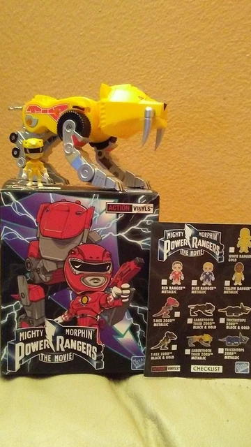 MIGHTY MORPHIN POWER Rangers- Saber Tooth Tiger Zord- The Loyal