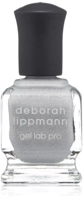Deborah Lippmann Nail Polish Full Size Silver "Falling"Shimmer Holiday Christmas