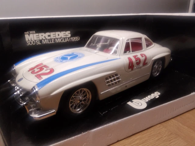 Burago Mercedes 300 SL mille miglia scala 1/18 - Collezionismo In vendita a Chieti