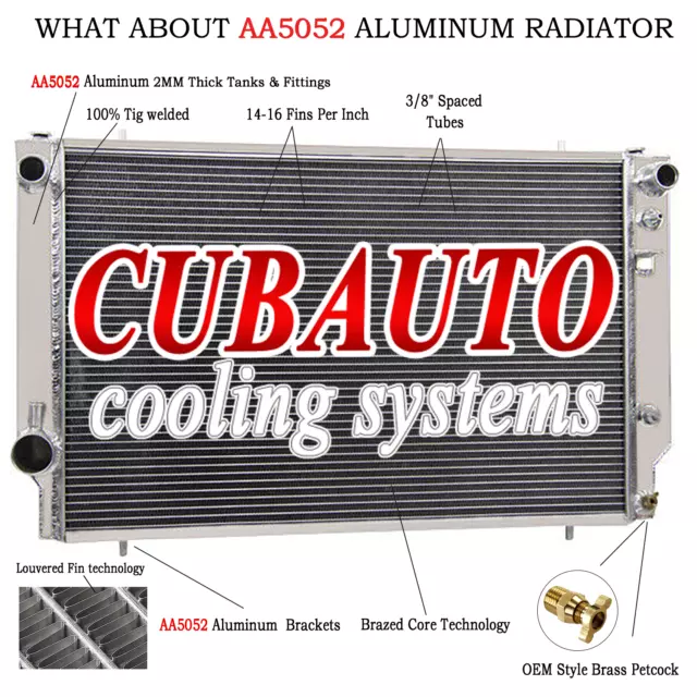 4 ROW ALUMINIUM Radiator For Jaguar XJS XJ12 5.3L 6.0L V12 GAS