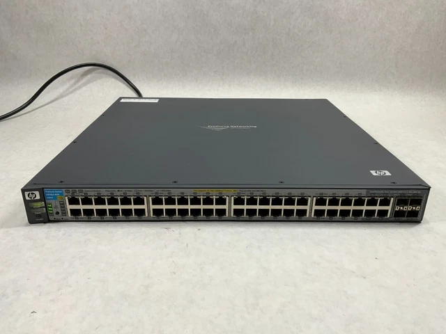 HP ProCurve J8693A 3500yl-48G-PoE 48 Port Gigabit Ethernet Switch