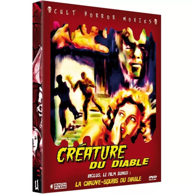 La créature du diable + La chauve souris du diable DVD NEUF