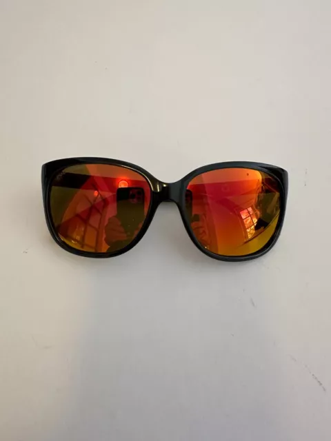 REVO Grand Classic RE4051 01 OG 58mm Black w/Solar Orange Polarized Sunglasses