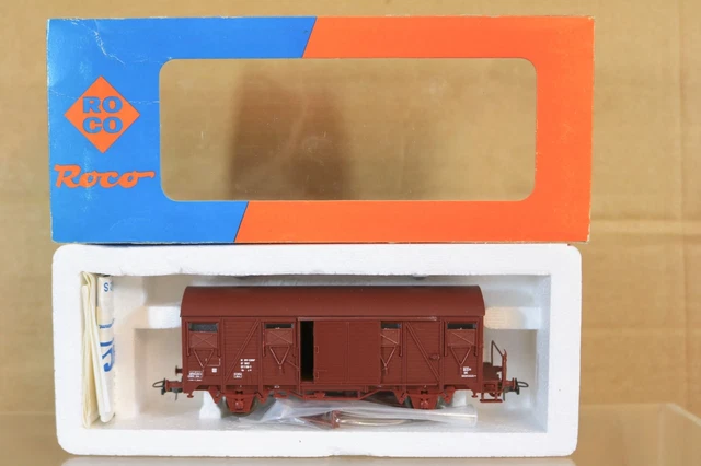 6 Wagons De Marchandise Röwa HO – Occasion – Boîtes Plastique D'origine – Modélisme Ferroviaire