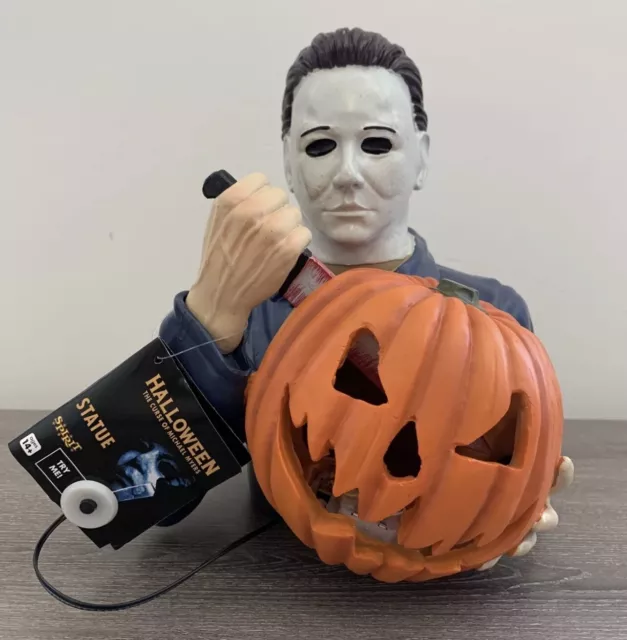 Michael Myers LED Light Up Ceramic Statue Spirit Halloween Exclusive IN HAND