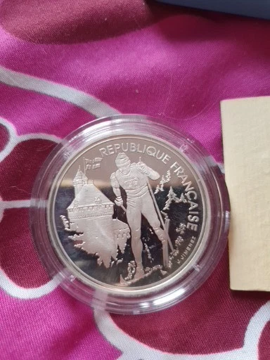 Ramasse-monnaie Savoie Olympique 1992 – Vintage – Défaut Bulle (voir Photo)