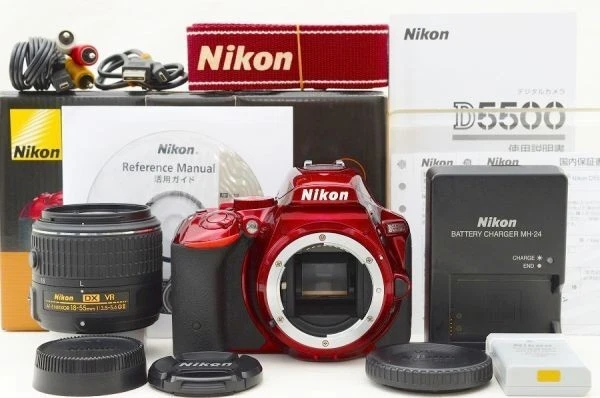 Nikon D5500 18-55VRⅡKit NIKON D5500 AF-S 18-55 VR II Lens kit