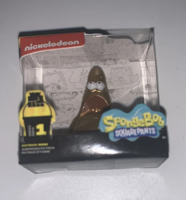ZURU MINI BRANDS Series 2 SpongeBob SquarePants Super Rare Gold Patrick