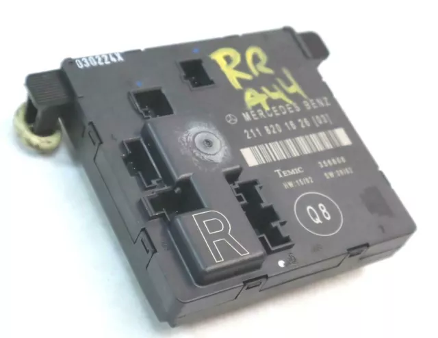 03-06 Mercedes W211 E320 E350 E500 Rear Right Door Control Module 2118201626 OEM
