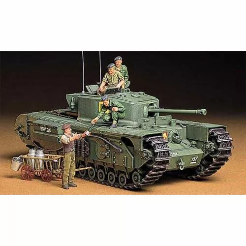 TAMIYA 35210 British Churchill VII Tank 1:35 Military Model Kit..