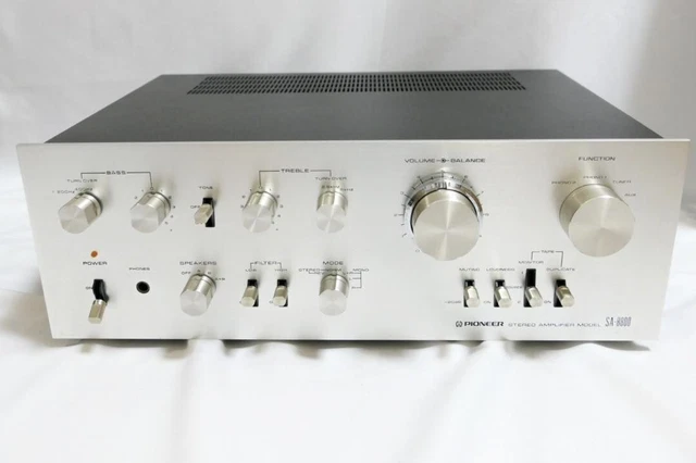 Pioneer SA-8800 Integrated Amplifier 100V