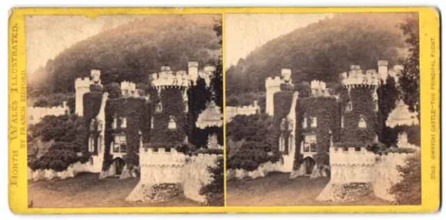 Stereo-Fotografie Francis Bedford, Ansicht Abergele, Gwrych Castle, the princip