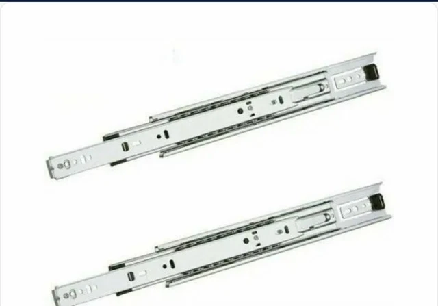 CP. GUIDE SCORREVOLI A SFERE Per CASSETTI Portata 10 Kg Estr. Parz. H - Foto 10