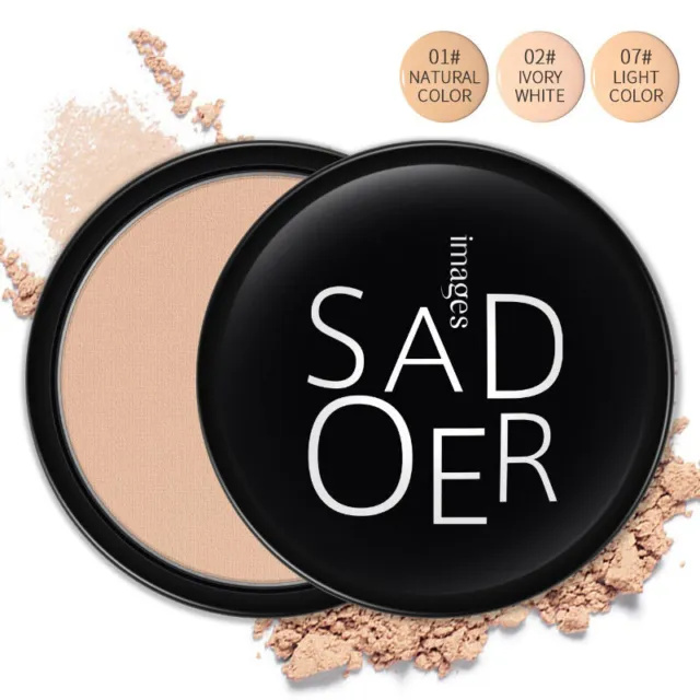 Waterproof Loose Powder Setting Oil Control Smooth Beauty Compact Face Make Up