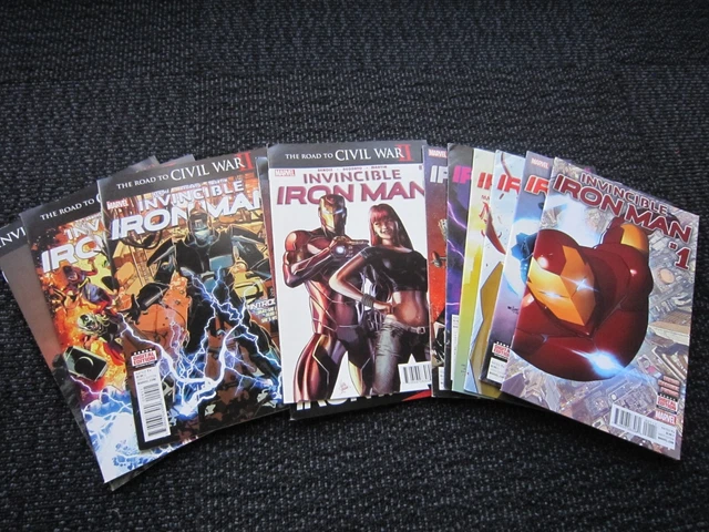 Invincible Iron Man #1 to #12 - 1st Riri Williams, Ironheart