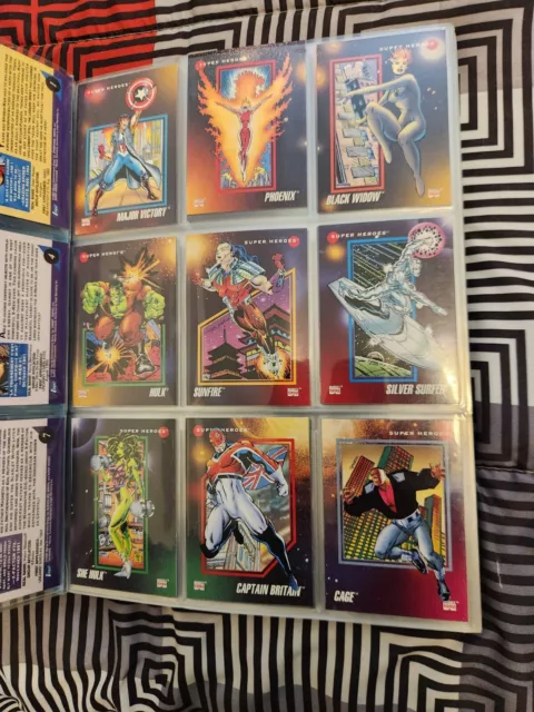 Marvel Impel Universe Series III 3 1992 Complete Card Set with Holograms 2