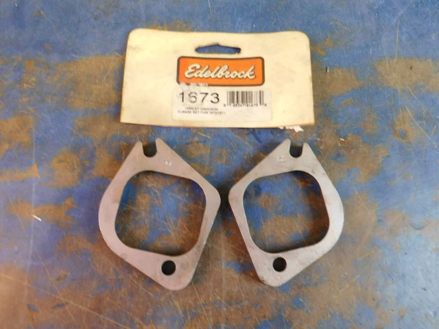 Edelbrock Intake Manifold Flanges Harley Davidson & Custom Choppers