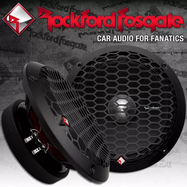 Rockford Fosgate Punch PRO PP PPS4-10 25cm High End Mid-Bass 4 Ohm Woofer Paar