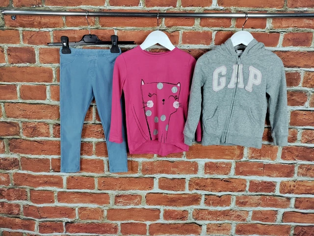 Girl Bundle Age 3-4 Years Zara Bluezoo Gap Sweat Hoodie Tee Denim Jeggings 104Cm