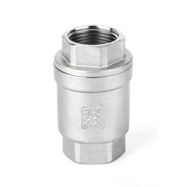 VERTICAL CHECK VALVE for BSP Female Thread Made of 304 Stainless Steel ...